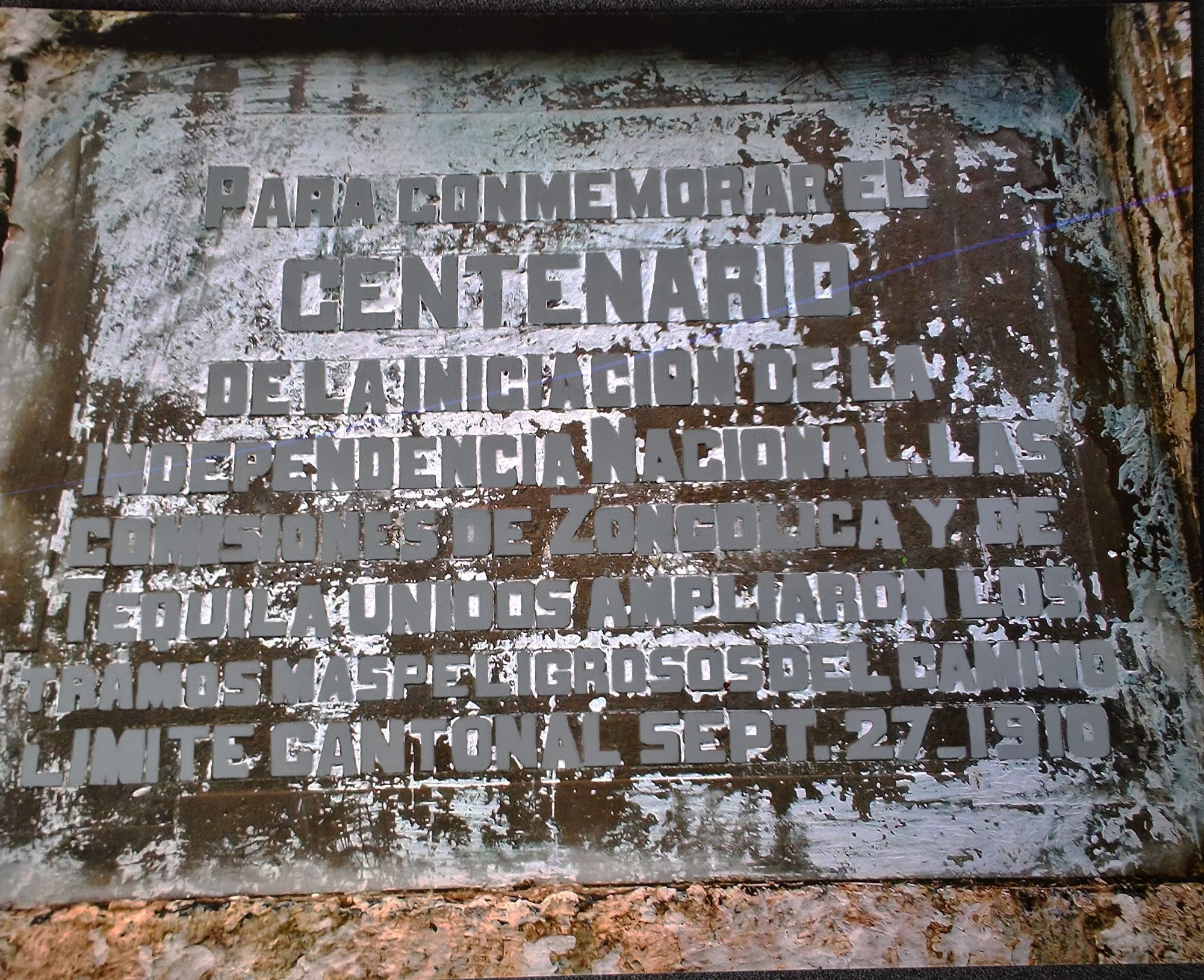 Placa de conmemoración